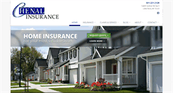 Desktop Screenshot of chenalinsurance.com